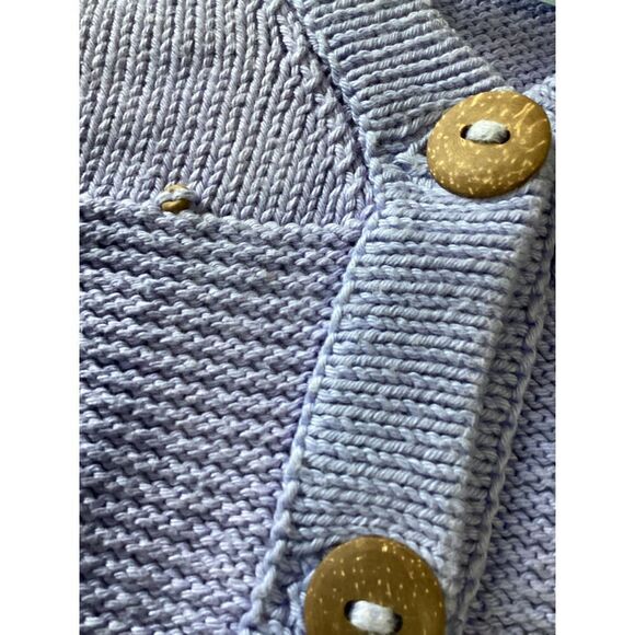 Vintage Norm Thompson Button Down Sweater Cardigan Size: L - Picture 5 of 7